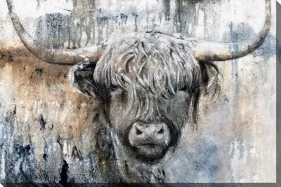 Картина маслом Бык №25