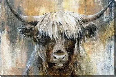Картина маслом Бык №26