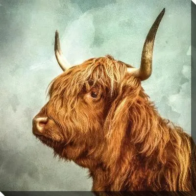 Картина маслом Бык №231