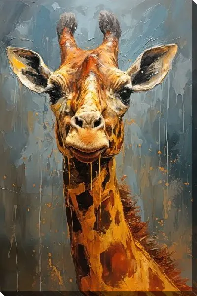 Картина маслом Арт жираф №46