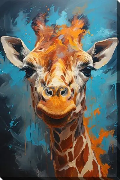 Картина маслом Арт жираф №47