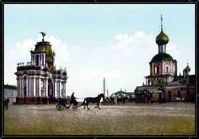 Картина Башни Кремля (Kremlin towers)