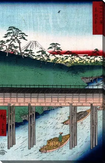 Картина маслом Мост (Bridge) №4