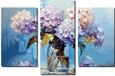 Гортензии в вазе №21