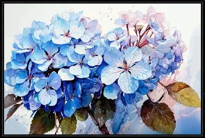 Картина Гортензии №87
