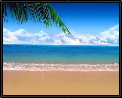Картина Золотой пляж (Gold_beach)