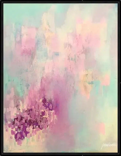 Картина Лавандовая абстракция