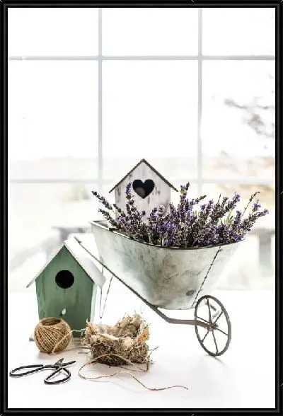 Картина Лаванда в тачке