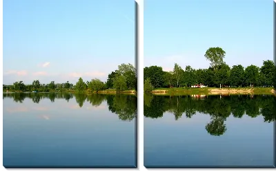 Модульная картина Озеро (Lake) №7