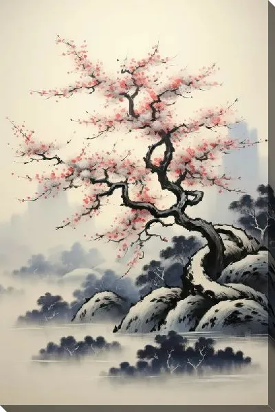 Постер Японская сакура №2