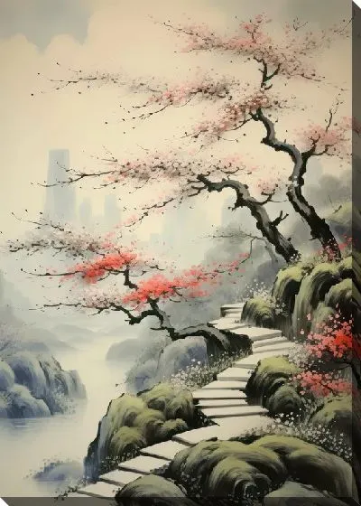 Постер Японская сакура №4