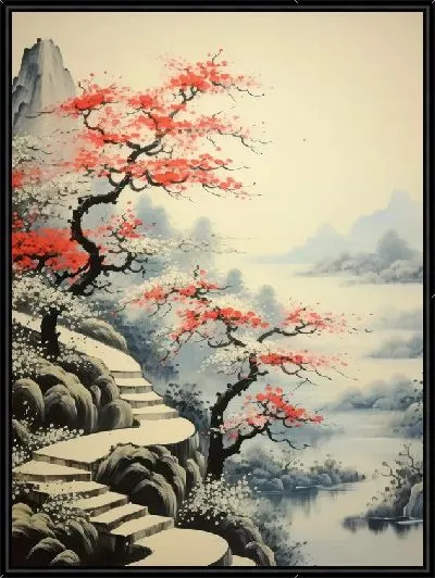 Картина Японская сакура №5