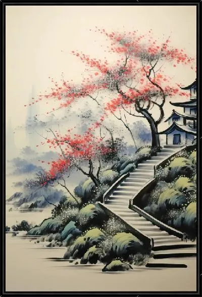 Картина Японская сакура №7