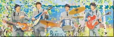 Постер Битлз в Москве (The Beatles in Moscow)