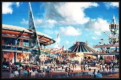 Картина Парк развлечений (Amusement Park)