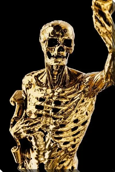 Постер Золотой скелет
