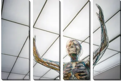 Модульная картина Киборг №2