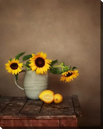 Постер Подсолнухи и лимоны