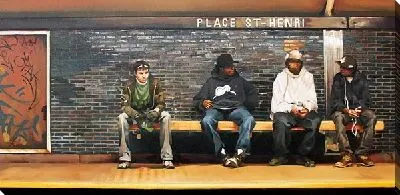 Картина маслом Метро (Underground)