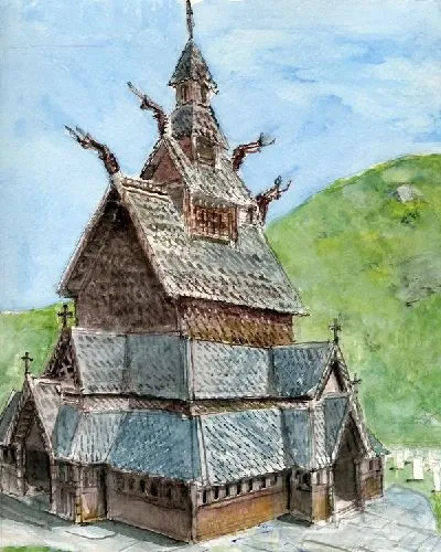 Плакат Церковь (Church) №2