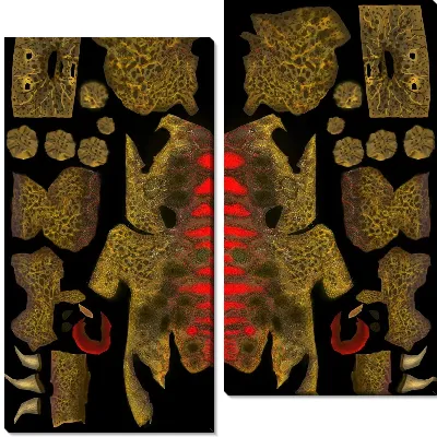 Модульная картина Лягушка (Frog)