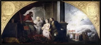 Картина Толкование сна Патриция Иоанна папой Либерием (The interpretation of a dream, Patricia Pope John Liberia)
