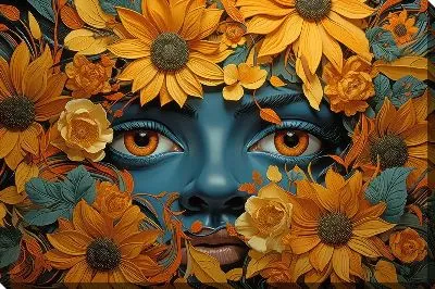 Картина маслом Подсолнухи №26