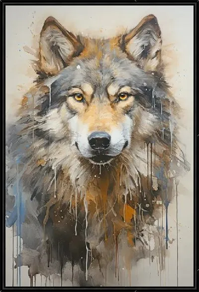 Картина Арт волк №4