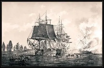 Картина Корабли в море (Ships in the sea) №2