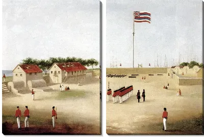 Модульная картина Вид форта (View of the fort)