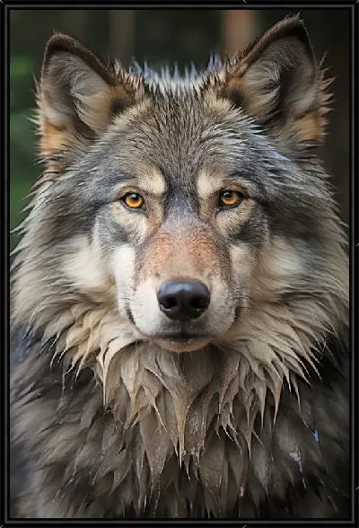 Картина Волк №20