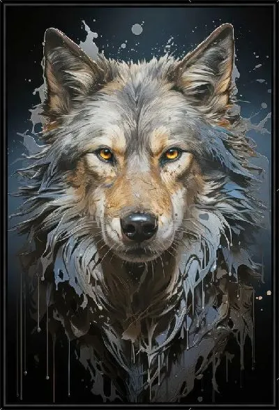 Картина Волк №22