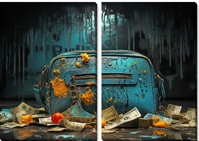 Модульная картина Арт сумка №3