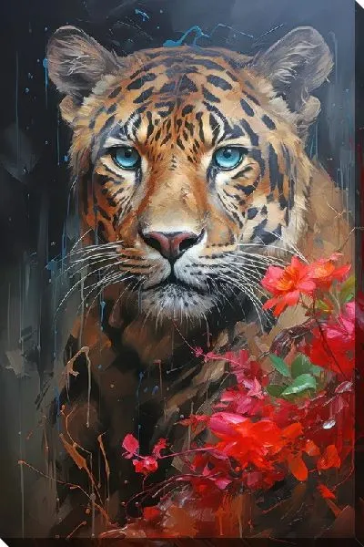 Картина маслом Арт тигр №11