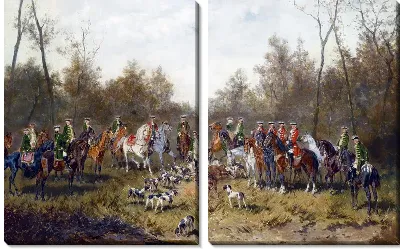 Картина Охота (Hunting)