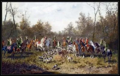 Картина Охота (Hunting)