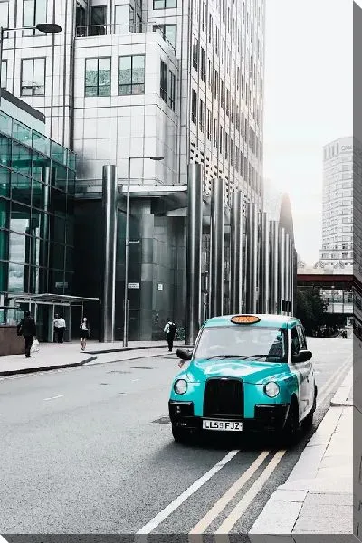 Постер Лондонское такси