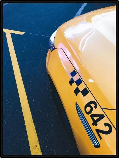 Картина Такси и разметка