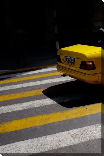 Постер Такси и переход