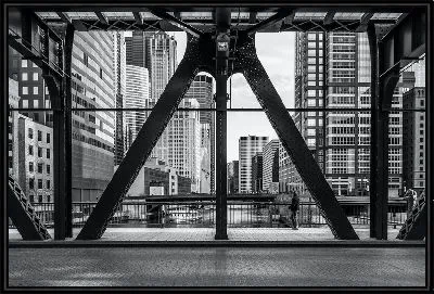 Пешеходный переход в Чикаго