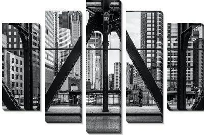 Пешеходный переход в Чикаго