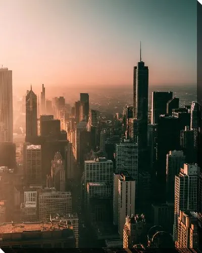 Постер Рассвет в Чикаго