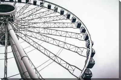 Постер Колесо обозрения в Чикаго