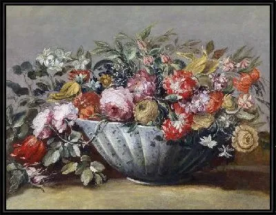 Картина Ваза с цветами (Vase with Flowers)