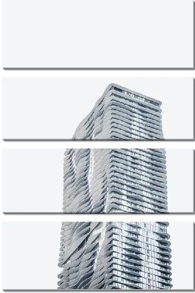 Модульная картина Небоскреб в Чикаго №8