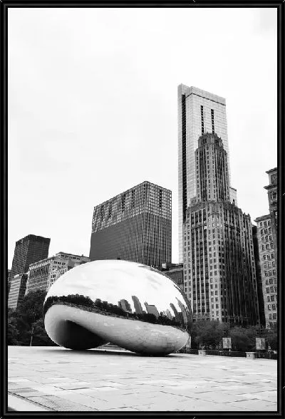 Картина Клауд-Гейт в Чикаго №3