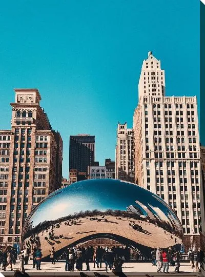 Постер Клауд-Гейт