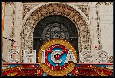 Надпись Chicago