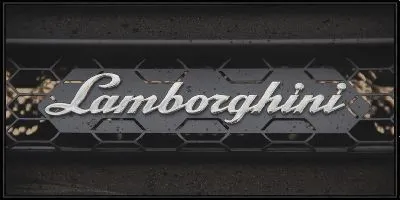 Картина Надпись Ламборгини