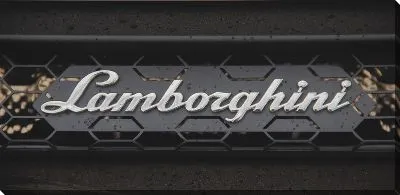 Постер Надпись Ламборгини